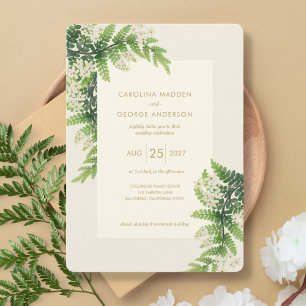 Invitación a la boda de los helechos floridos 2
