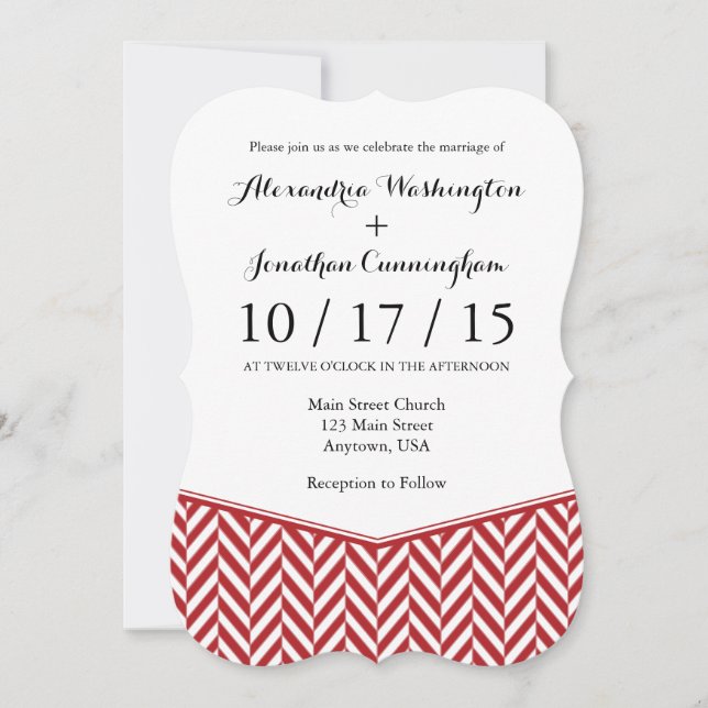 Invitación a la boda de los huesos de arenisca bla (Anverso)