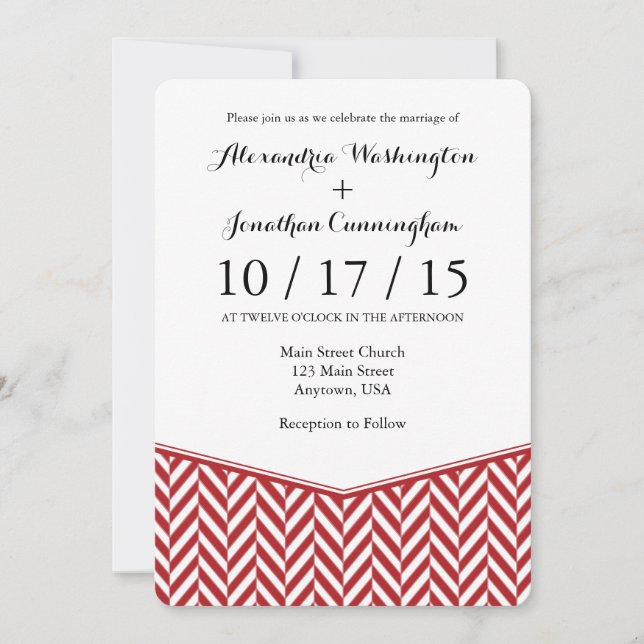 Invitación a la boda de los huesos de arenisca bla (Anverso)