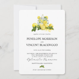 Invitación a la boda de los lémulos y la lémonada