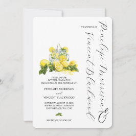 Invitación a la boda de los lémulos y la lémonada