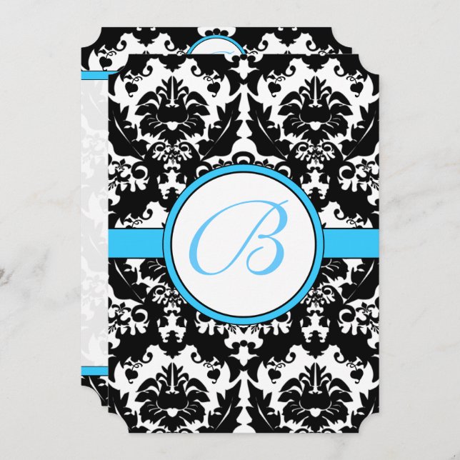 Invitación a la boda de los naves del corazón de A (Anverso / Reverso)