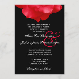 Invitación a la boda de los pepitas rojas F204