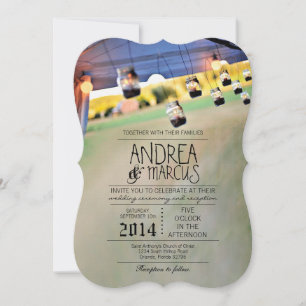 Invitación a la boda de los portadores de velas de