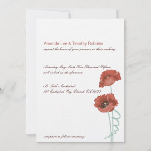 Invitación a la boda de los pueblos rojos