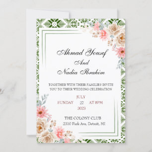 Invitación a la boda de los tártaros palestinos