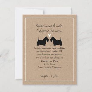 Invitación a la boda de los territorios escoceses