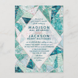 Invitación a la boda de los Triángulos de Mármol M