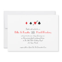 Invitación a la boda de Love Struck Las Vegas