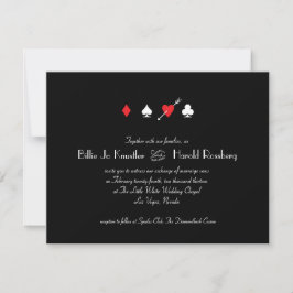 Invitación a la boda de Love Struck Las Vegas