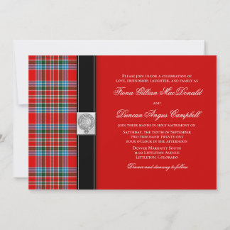 Invitación a la boda de MacBean