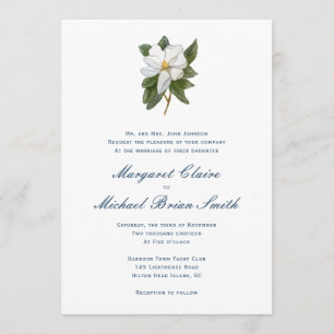 Invitación a la boda de Magnolia