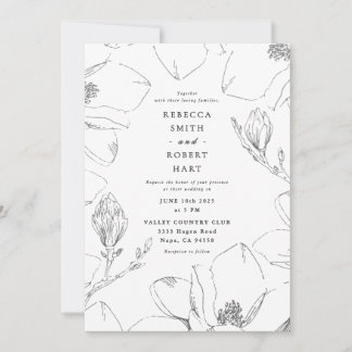 Invitación a la boda de Magnolia 01