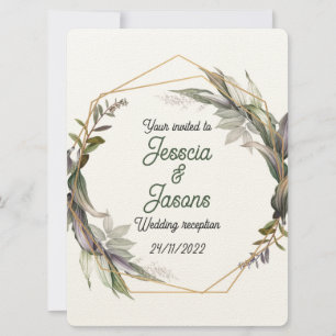 Invitación a la boda de marco y damasco