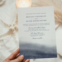 Invitación a la boda de mareas de la marina con re