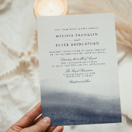 Invitación a la boda de mareas de la marina con re