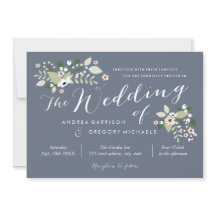 Invitación a la boda de Meadow Blooms