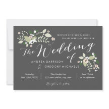 Invitación a la boda de Meadow Blooms