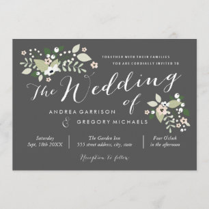 Invitación a la boda de Meadow Blooms