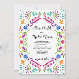 Invitación a la boda de México