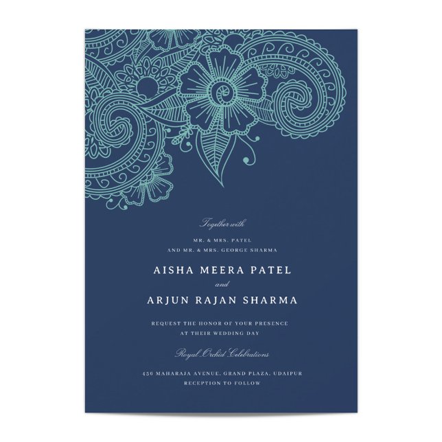 Invitación a la boda de Mod Mehandi (Subido por el creador)