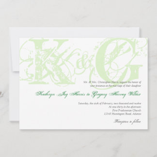 Invitación a la boda de monocultivo de antigüedade