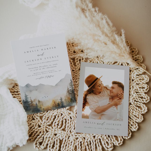 Invitación a la boda de montaña (Subido por el creador)
