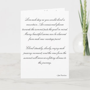 Invitación a la boda de montañismo