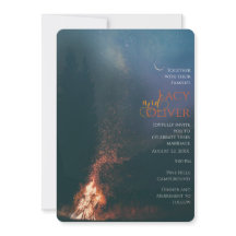 Invitación a la boda de Moody Fireside