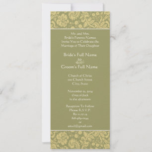 Invitación a la boda de natación de natación de na