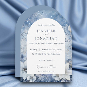 Invitación a la boda de Navidades de vacaciones de