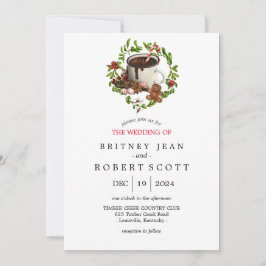 Invitación a la boda de navidades Goodies