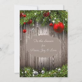 Invitación a la boda de Navidades rusos