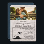 Invitación a la boda de Navy Blue Ireland Passport<br><div class="desc">¿Casarse en Irlanda? ¡Nuestro hermoso pasaporte definitivamente le dará la bienvenida a sus invitados! Estamos encantados de personalizar de esto para usted,  por favor siéntanse libres de enviarnos un mensaje de ayuda.</div>