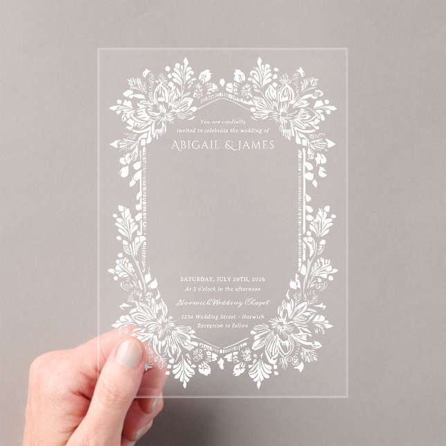 Invitación a la boda de Norwich (Insitu (portátil))