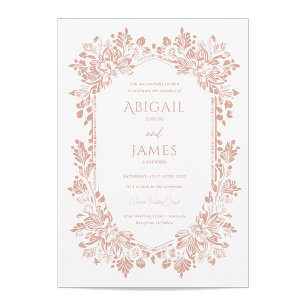 Invitación a la boda de Norwich