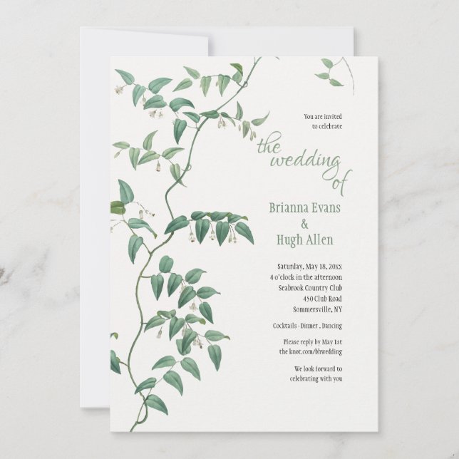 Invitación a la boda de novias (Anverso)