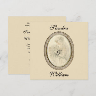 Invitación a la boda de novias antiguas