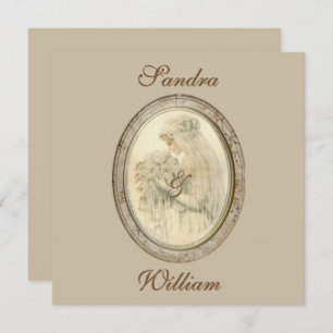 Invitación a la boda de novias antiguas