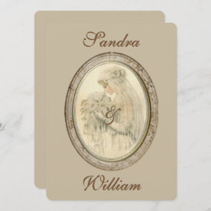 Invitación a la boda de novias antiguas