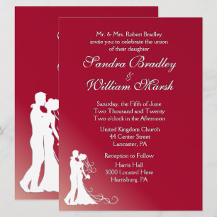 Invitación a la boda de novias y novias en Borgoña