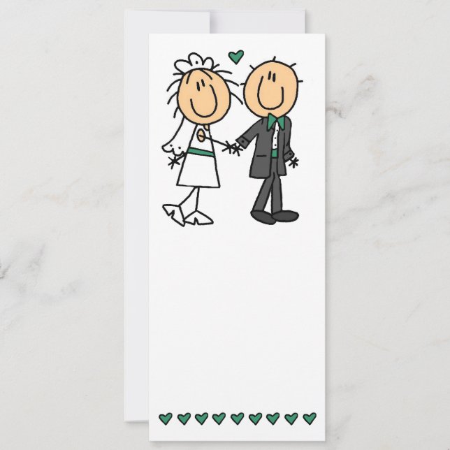 Invitación a la boda de novias y novios (Anverso)