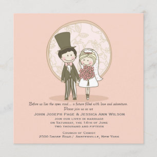Invitación a la boda de novias y novios