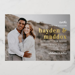 Invitación a la boda de nuestra foto de RELIEVE ME