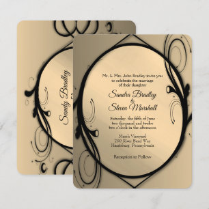 Invitación a la Boda de Oro Antigua