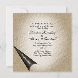 Invitación a la Boda de Oro de la Antigüedad de la