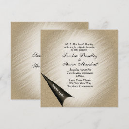 Invitación a la Boda de Oro de la Antigüedad de la