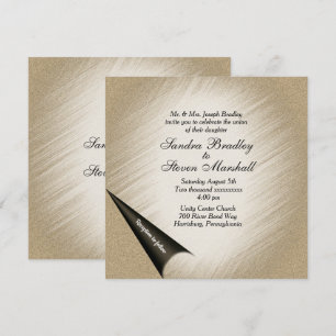 Invitación a la Boda de Oro de la Antigüedad de la