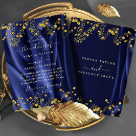 Invitación a la Boda de Oro de la Marina de moda