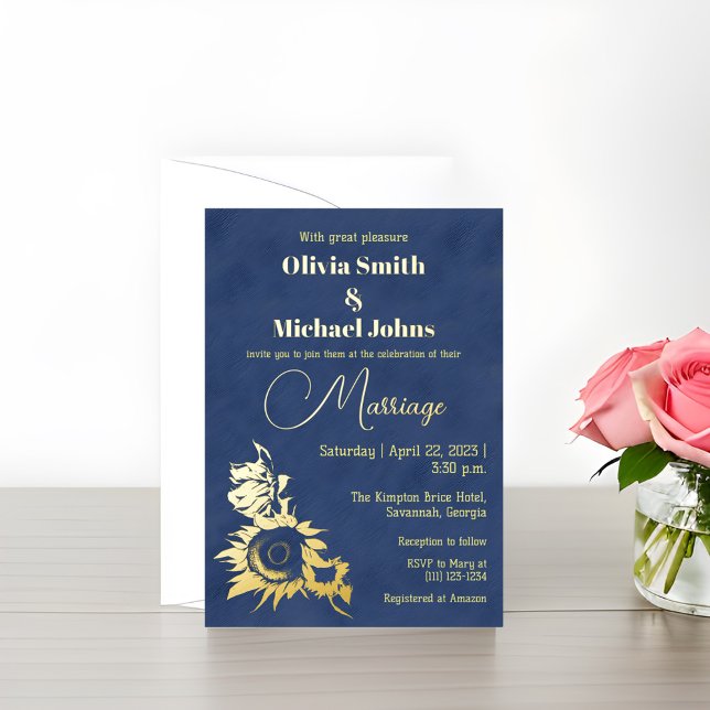 Invitación a la boda de oro de la Marina del Sol (Subido por el creador)